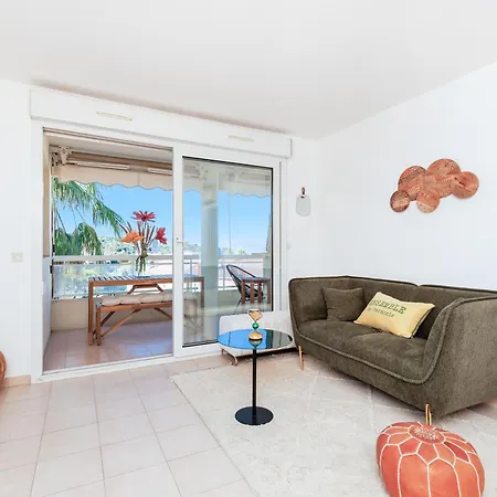Apartament T2 Cannes A 10 Min - Piscine - Grand Balcon Le Cannet